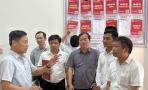Đồng chí Hoàng Phú Hiền, Phó Chủ tịch UBND tỉnh kiểm tra vận hành mô hình chính quyền địa phương 2 cấp tại các xã